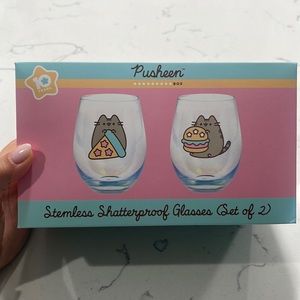 Pusheen Box Exclusive Stemless Shatterproof Glasses